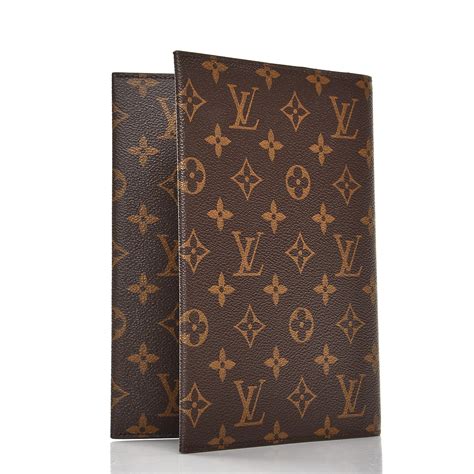 LOUIS VUITTON Monogram Couverture Carnet GM